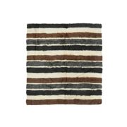 Vintage Turkish Hand-Knotted Wool Cotton Beige Kilim Area Rug 127x140