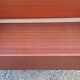Vintage mahogany chest of drawers from the 60s conical feet 4 drawers