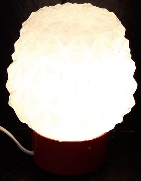 Night light 70s - diamond glass