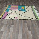 Handmade traditional carpet 250cm x 150cm Moroccan