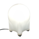 Giotto Stoppino for Tronconi in 1976, Table Lamp "Drop" in Opaline Lined Glass