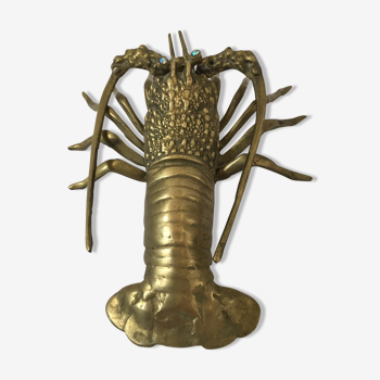70s brass lobster