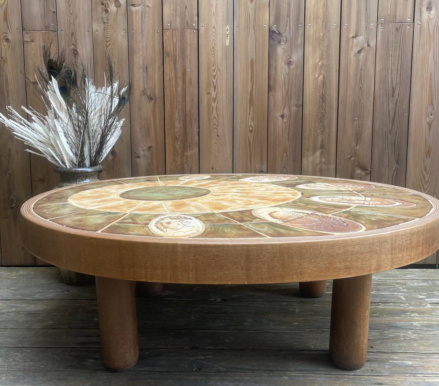 Ceramic coffee table