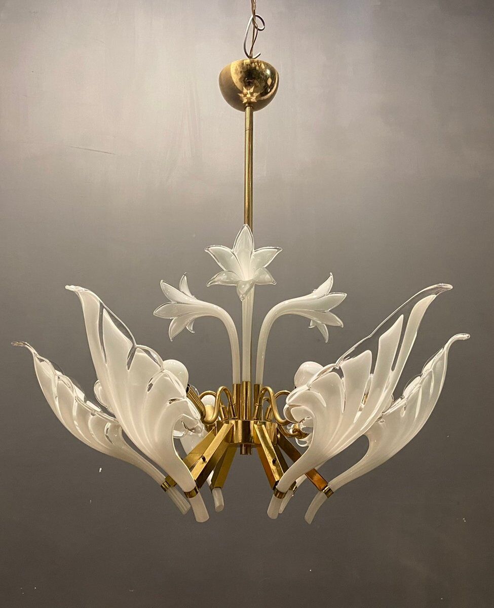 Italian Murano Glass Chandelier