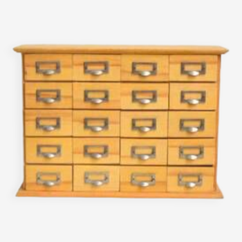 Small cabinet with compartments