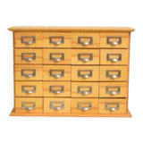 Small cabinet with compartments