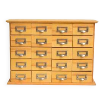 Small cabinet with compartments