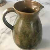 Speckled enamel pitcher