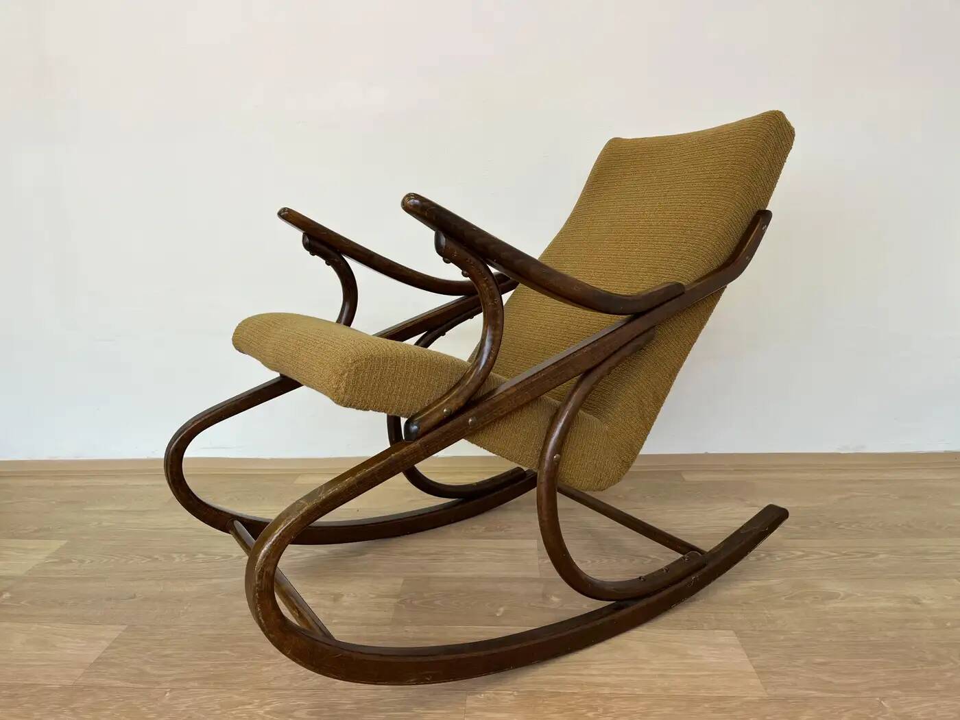 Midcentury design rocking chair by TON / Expo, 1958