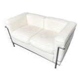 LC2 2-seater sofa by Le Corbusier for Cassina, Italy, 2000s
