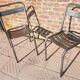 Pair of tolix chairs