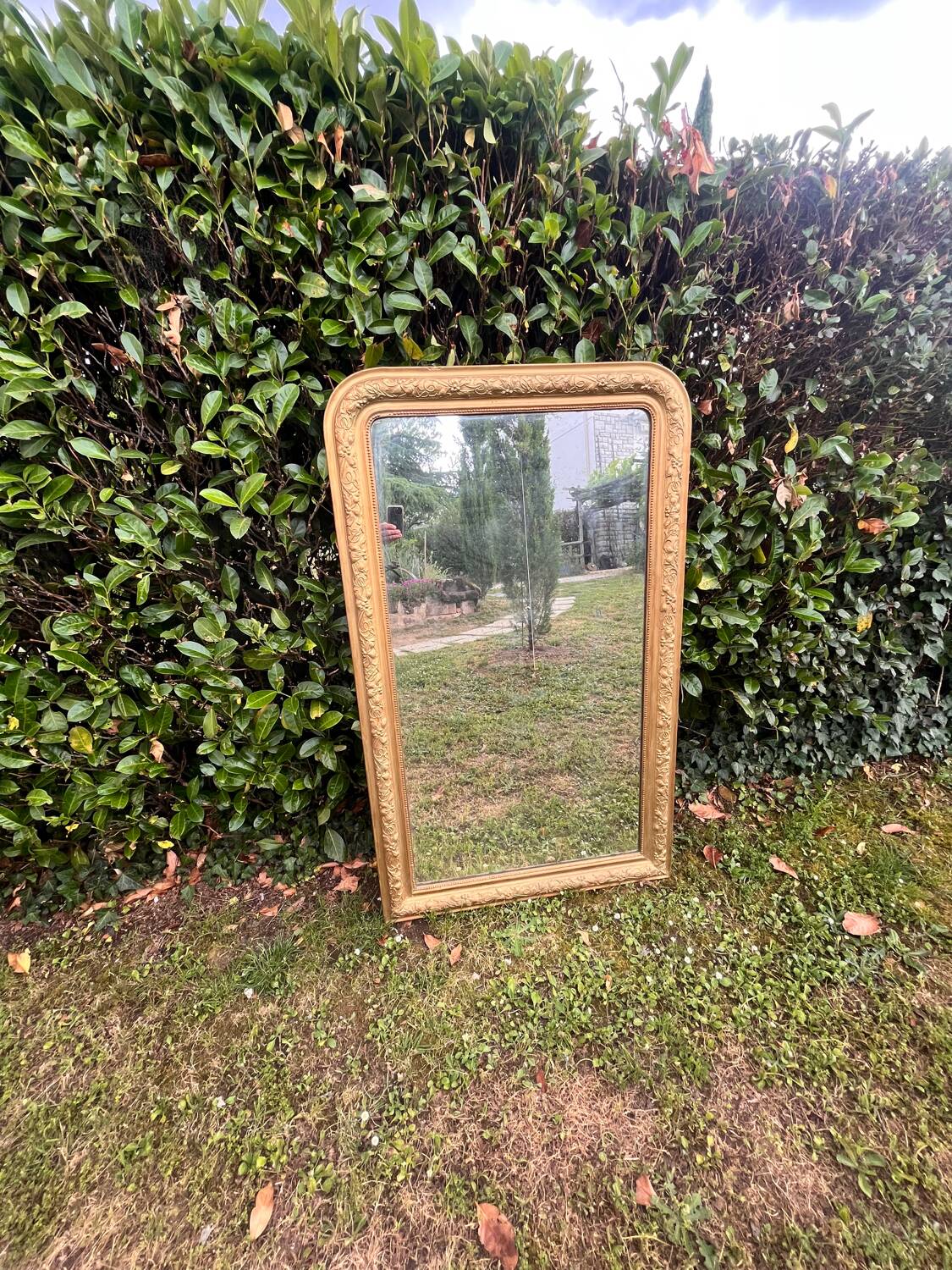 Miroir doré