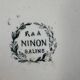 Assiette creuse en terre de fer R&A Ninon 24cm