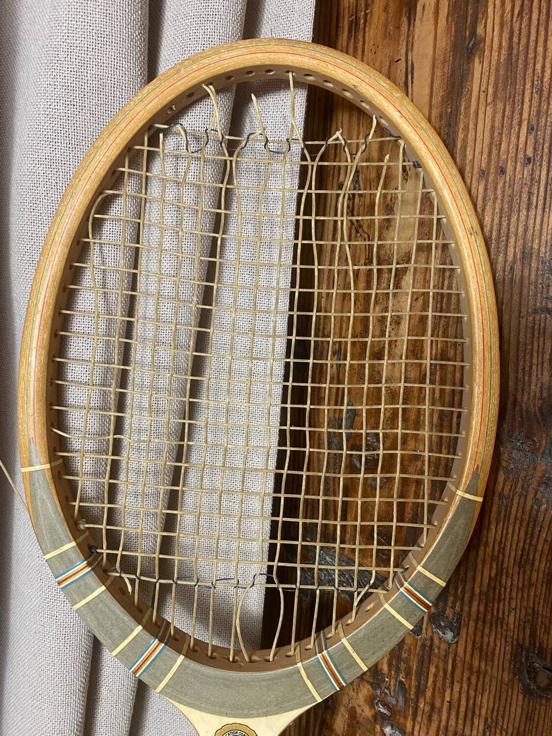 Vintage Gauthier et Fils tennis racket