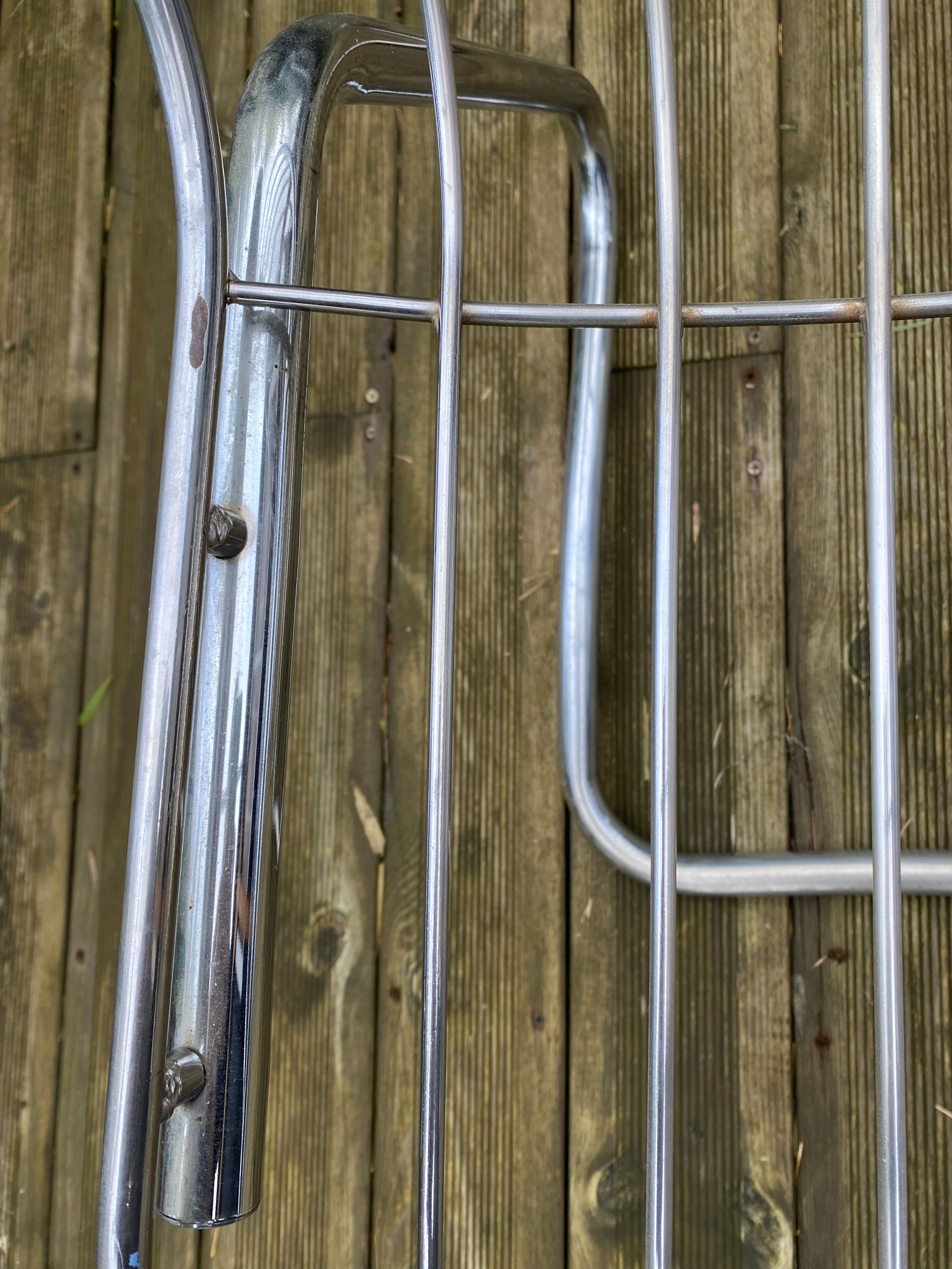 6 Gastone Rinaldi chrome chairs from the 70s