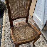 Caned chair in Louis XV style