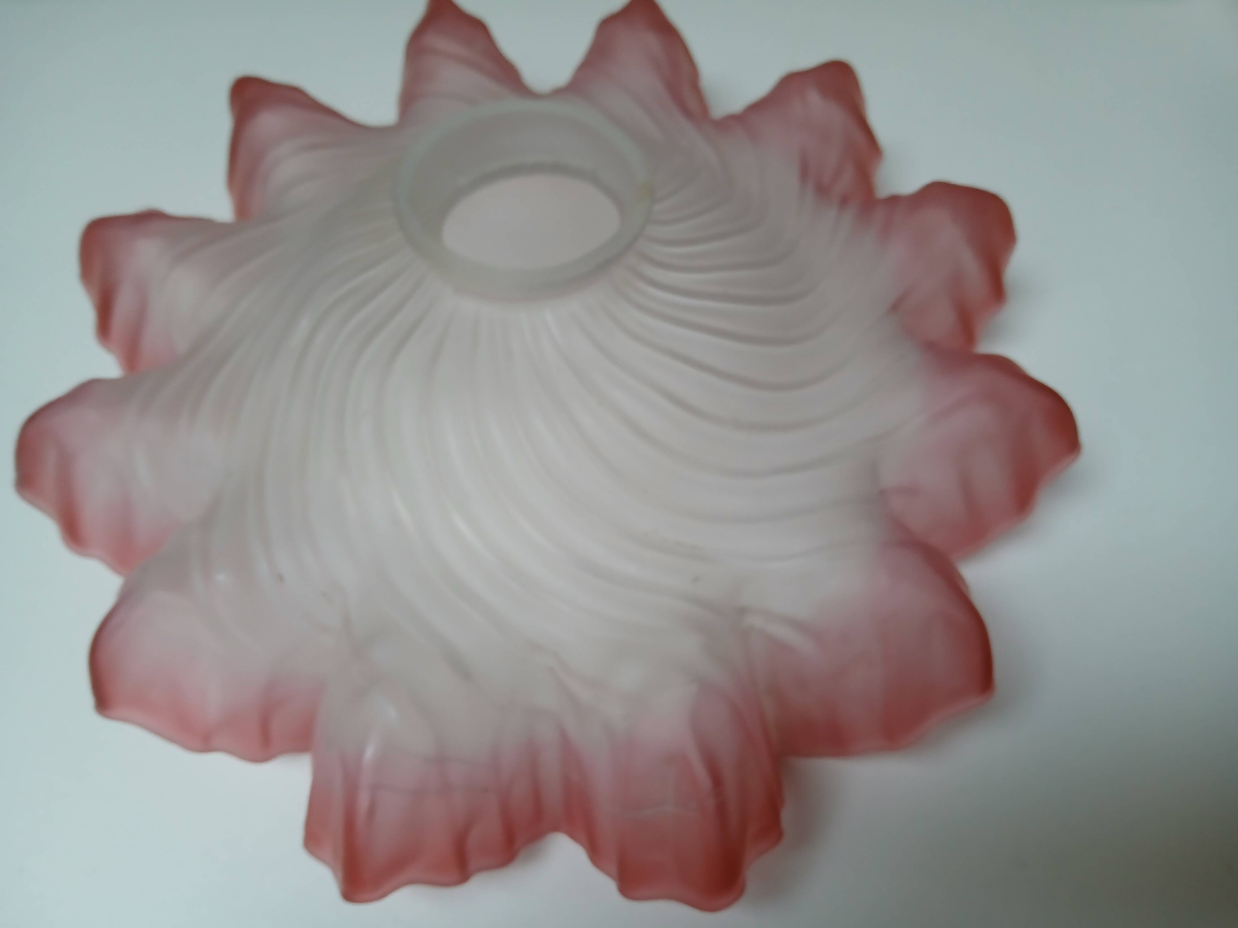 Vintage glass lampshade