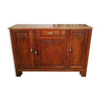Buffet art deco oak