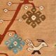 Rare Kotel Kilim "Tree of Life" Vintage Peach Background - 208 x 118 cm