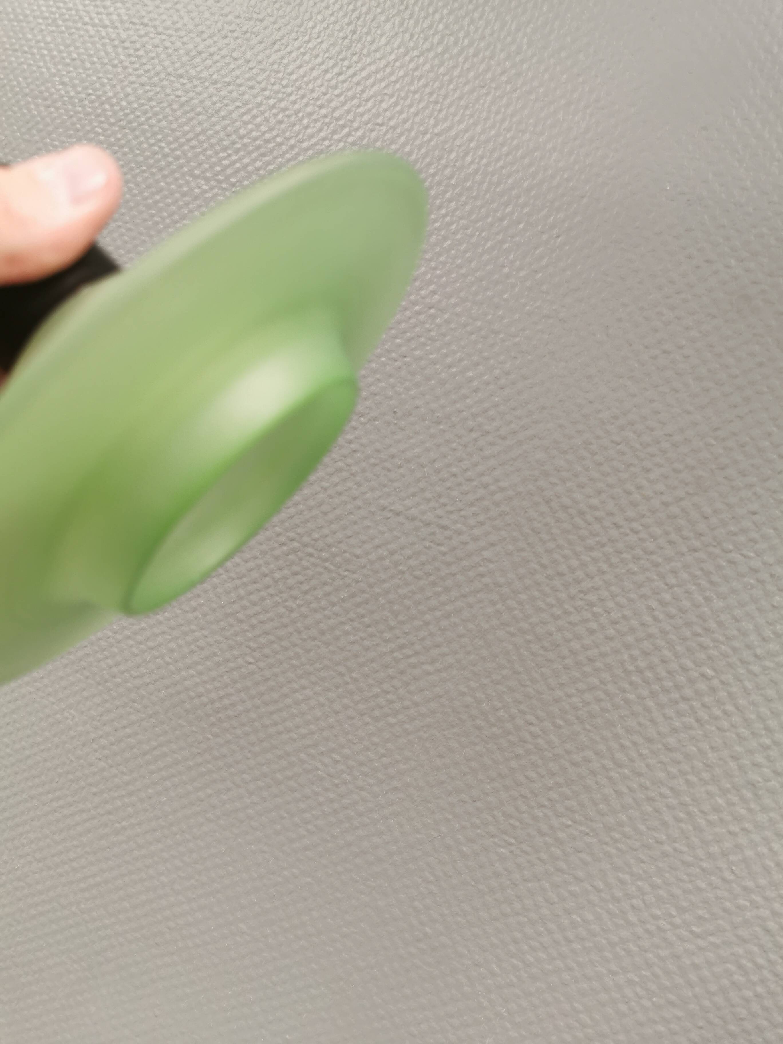 Green glass UFO pendant lights from Design-Light, early 1990s in Denmark