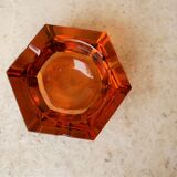 Vintage glass ashtray