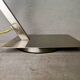 Chromed metal halogen dimmer desk lamp