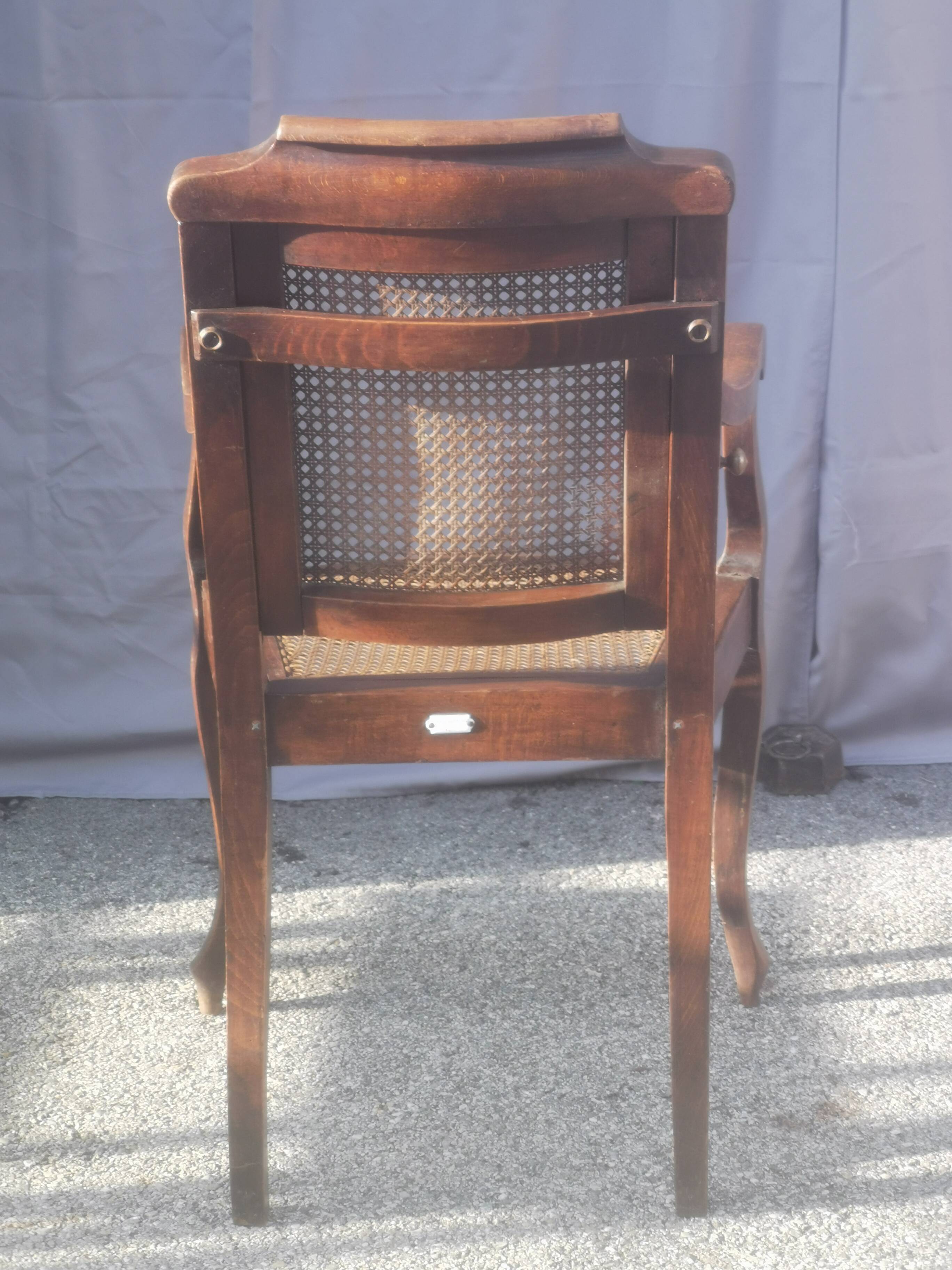 Antique 19th century barber's chair