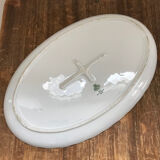 Plat en porcelaine