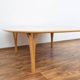 Vintage Table by Bruno Mathsson for Fritz Hansen, 1980s.