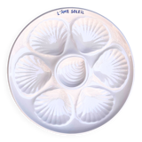 Shell barbotine plates