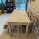 Table de ferme ancienne en chêne et ormeau