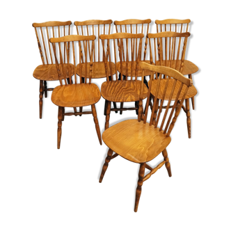 Set of 8 tacoma chairs