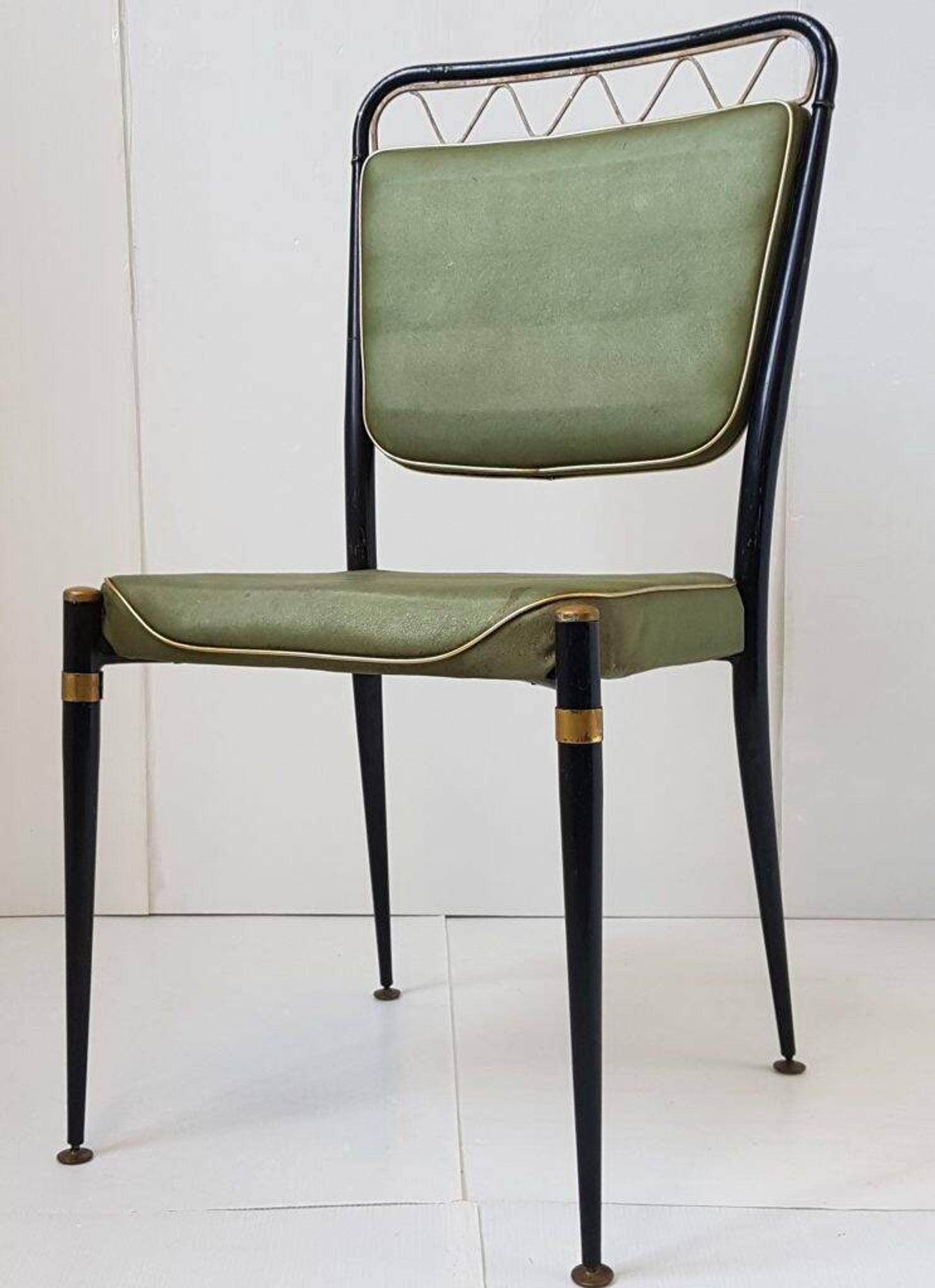 Suite de 6 chaises vintage 1950
