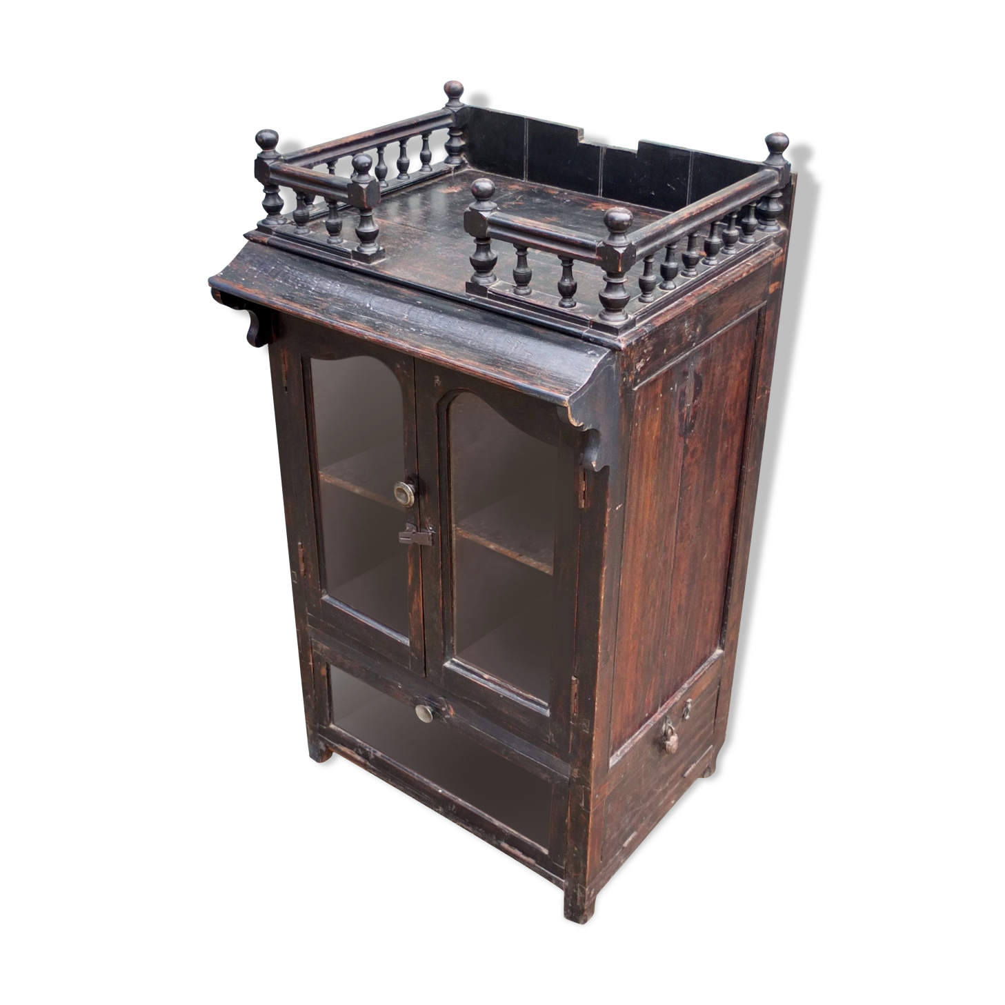 Antique Indian Wooden Cupboard