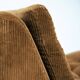 Pair of Modular Armchairs in Brown Corduroy by DUX, Sweden, 1970s
