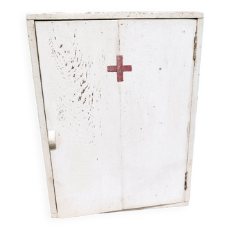 Old medicine cabinet wooden cabinet