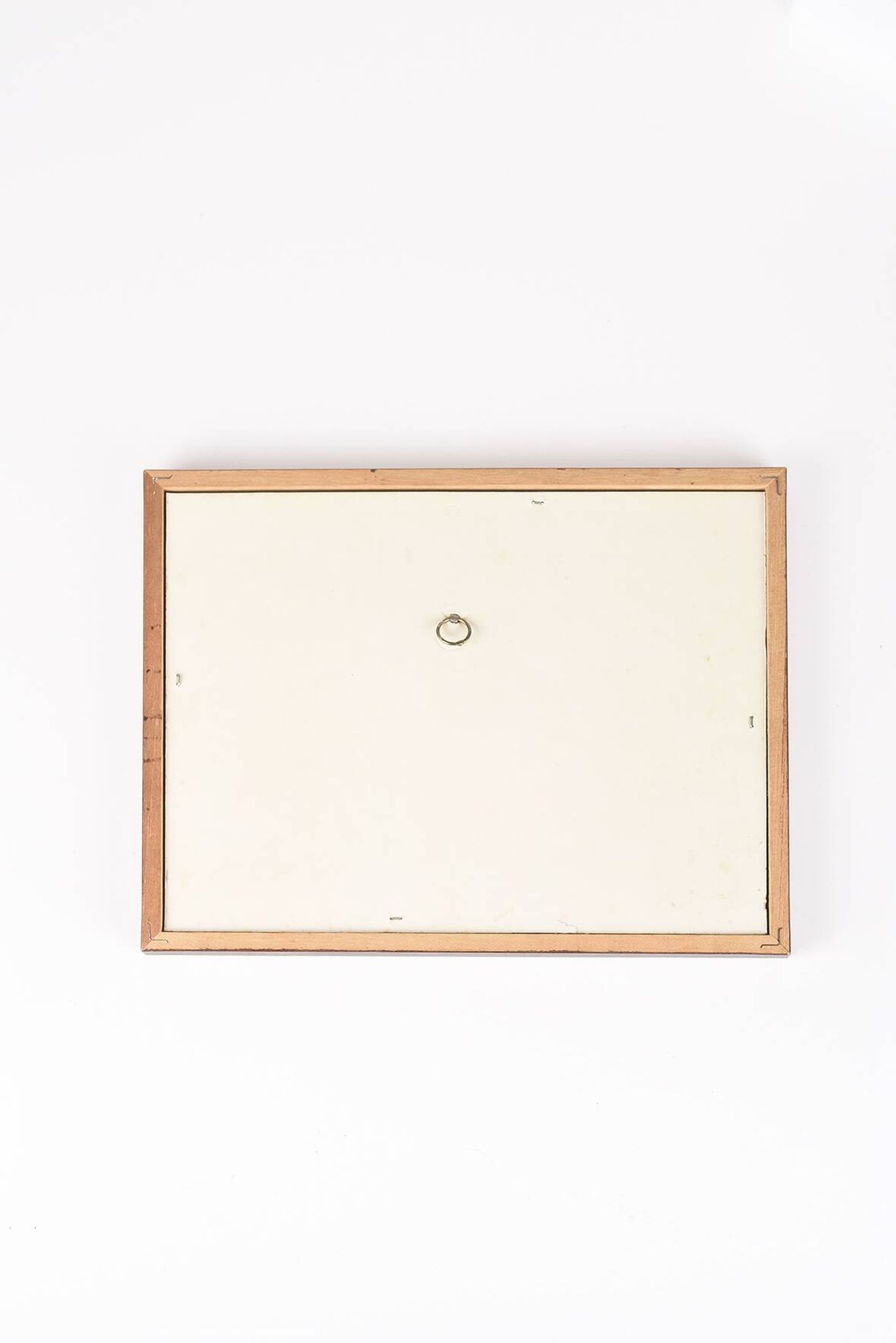 Carte accvrat avec cadre en bois