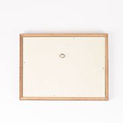 Carte accvrat avec cadre en bois