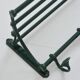 Vintage coat rack / hat stand in cast iron, 1930s Art Deco.