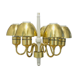 Chandelier T 526/M by Hans-Agne Jakobsson for Markaryd, Sweden, 1960s