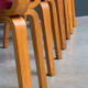 Set of 4 plywood dining chairs designed by Cor Alons ed. C. de Boer 1950