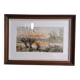Watercolor signed Thinel, landscape, Marais Poitevin