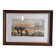 Watercolor signed Thinel, landscape, Marais Poitevin