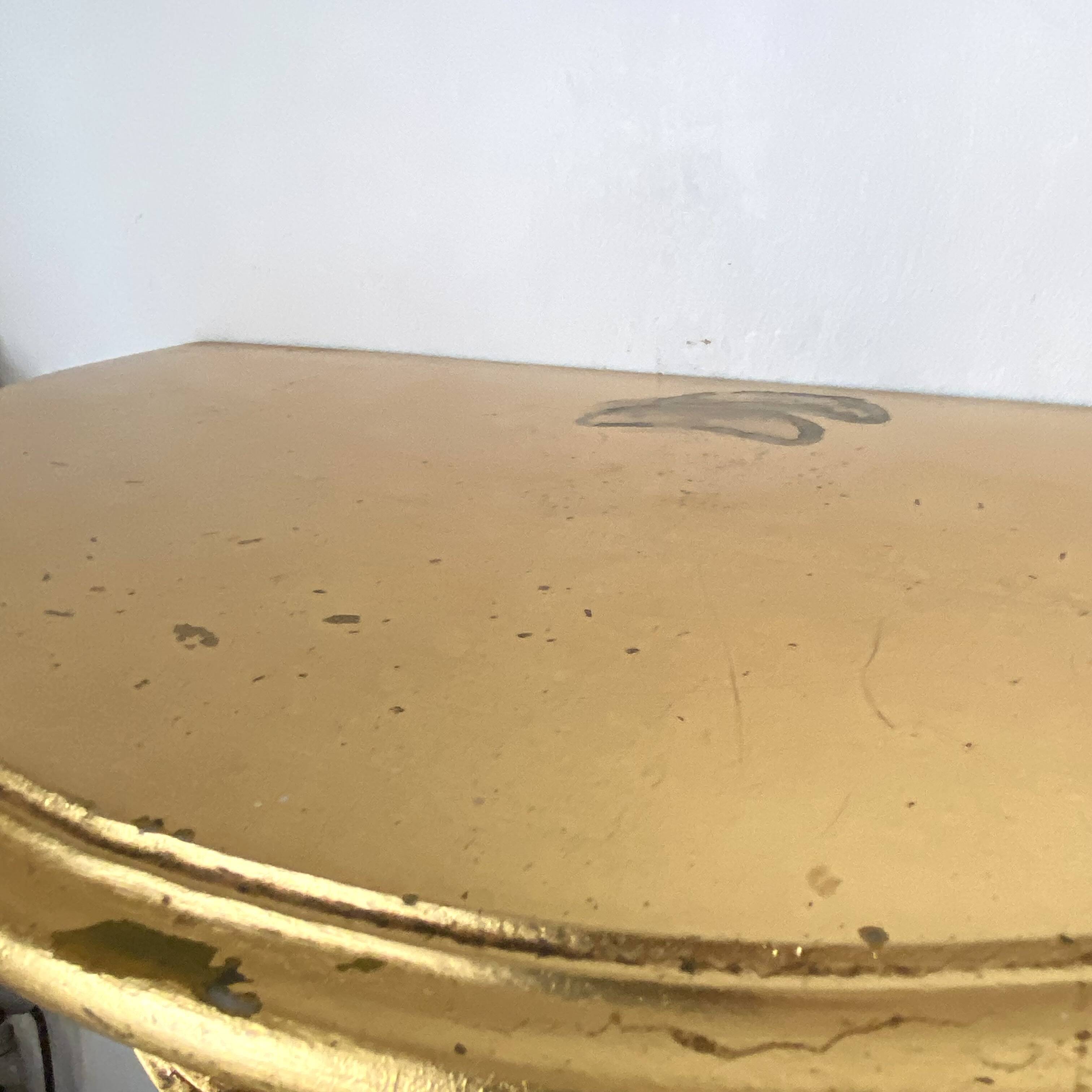 Console murale style baroque