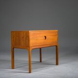 Mid-century modern no. 384 teak bedside table by Aksel Kjersgaard, Denmark, 1960s