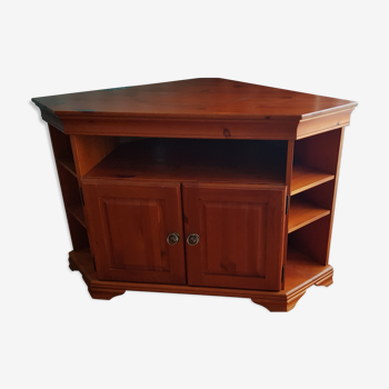 Solid wood furniture Tv corner Louis Philippe style