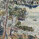 Vintage Oil On Canvas Landscape By Eva Eneroth, Paris, Mid 20th Century