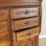 Renaissance Revival Cabinet in Walnut, 1900