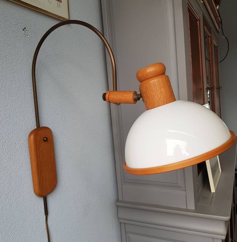 Wall lamp design Steinhauer arc, 1970