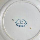 5 mismatched plates Terre de fer 1900